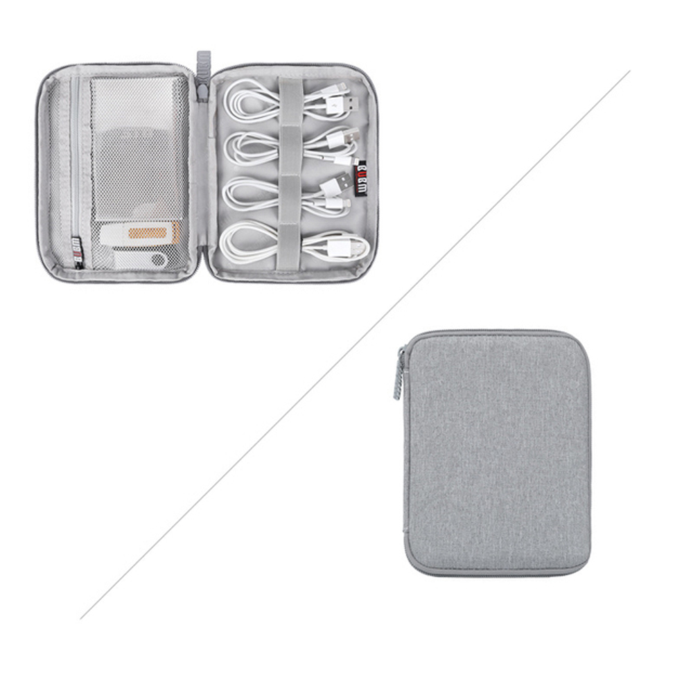 AVHP Chống sốc Phụ kiện điện tử cho tai nghe Ngân hang năng lượng Cáp dữ liệu USB cho bộ sạc Túi lưu trữ kỹ thuật số Túi lưu trữ cáp dữ liệu Tổ chức cáp Túi dây tai nghe
