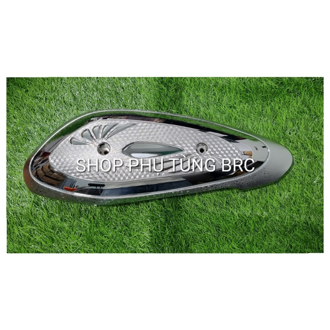Ốp che pô mạ crom xe sh mode 2020, 2021 trở lên.