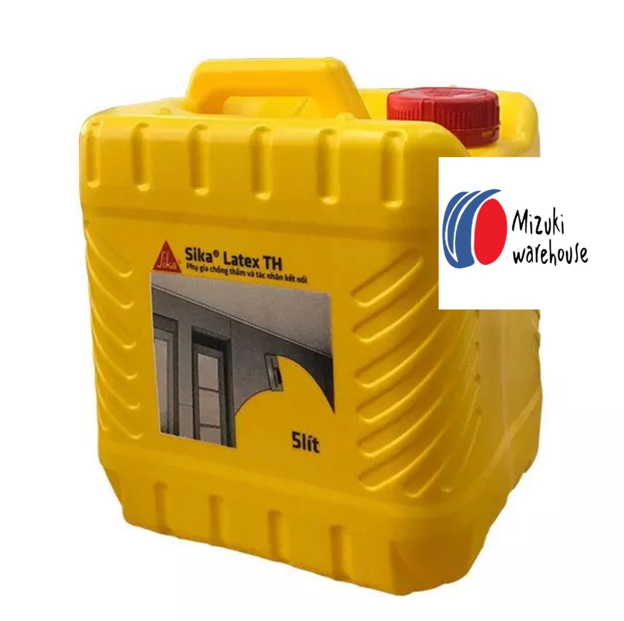 Sika latex th 5 liter waterproof wall, ceiling concrete building commitment main performance