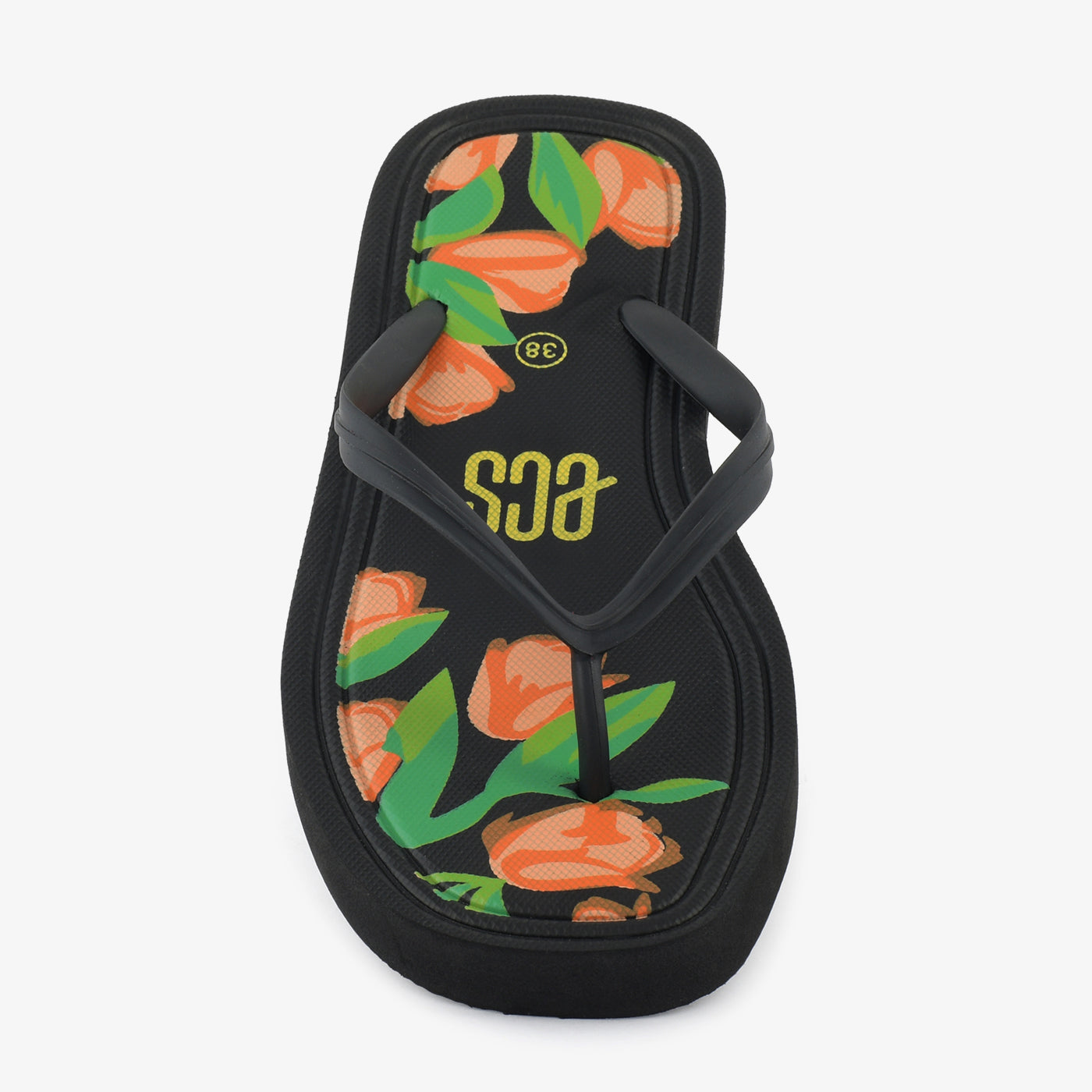 ECS Bloom Flip Flat Chappal For Women. 