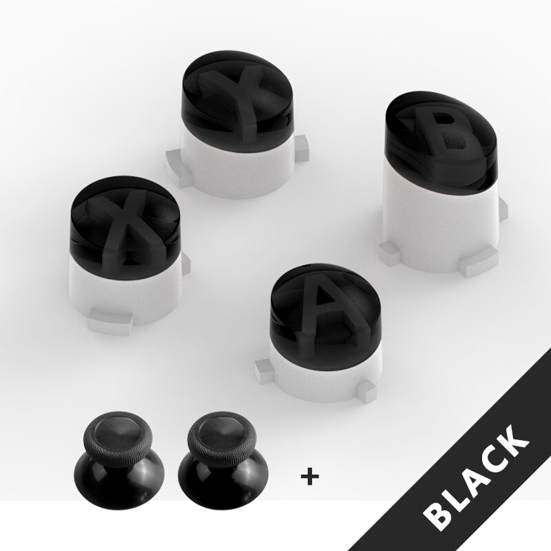 DATA FROG Bullet Buttons ABXY Mod Kit for Xbox One Controller Buttons  Repair Part For Xbox One Slim/Xbox One Elite Gamepad