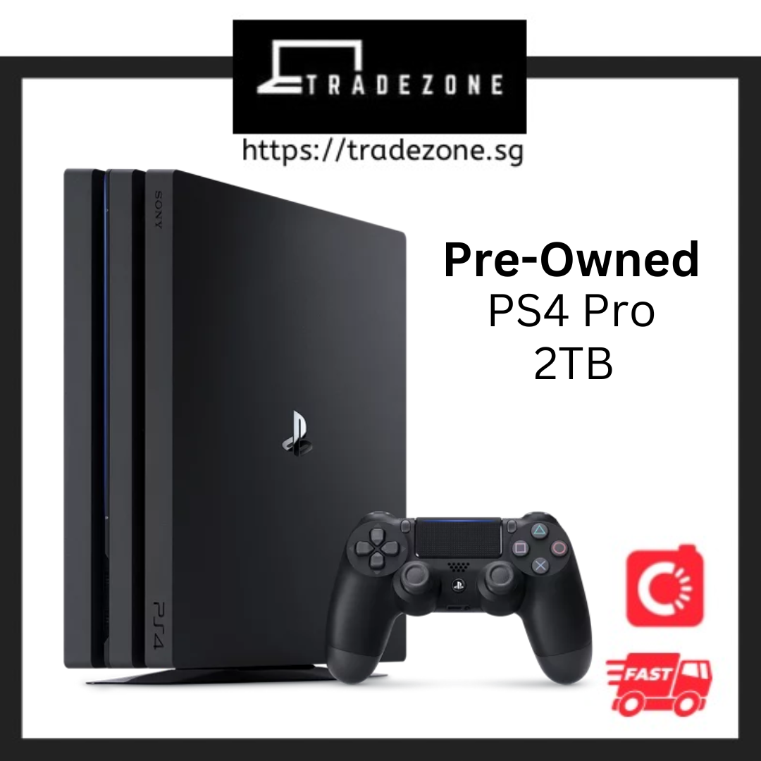 ほぼ新品PS4pro 2TB Tradezone] (Pre-owned) PlayStation 4 / PS4 Fat / PS4 Slim / PS4