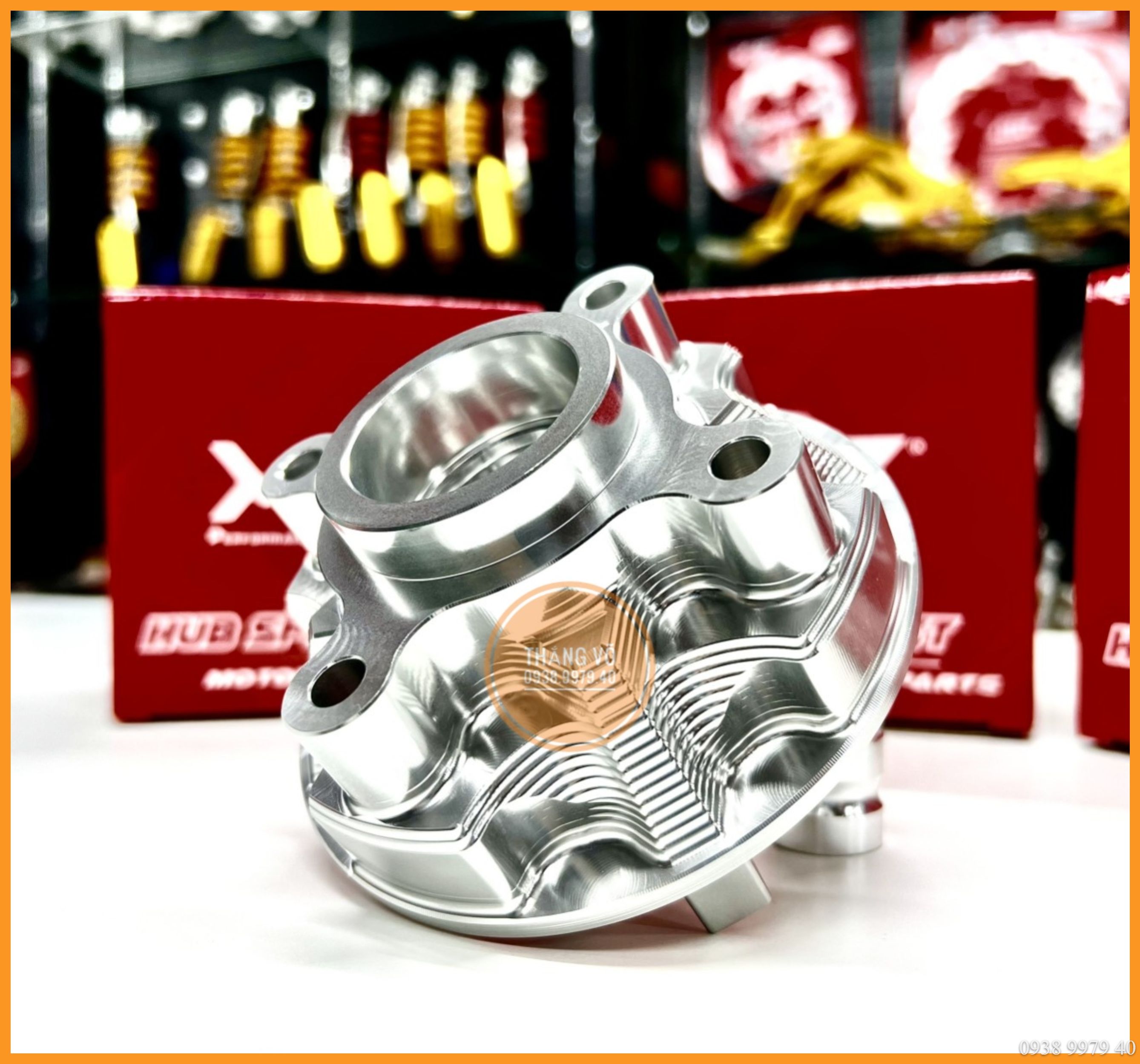 Cùi dĩa ex 135, cùi dĩa winner nhôm x1r cnc mạ crom cùi đĩa phụ kiện exciter 150 winner sonic satria raider
