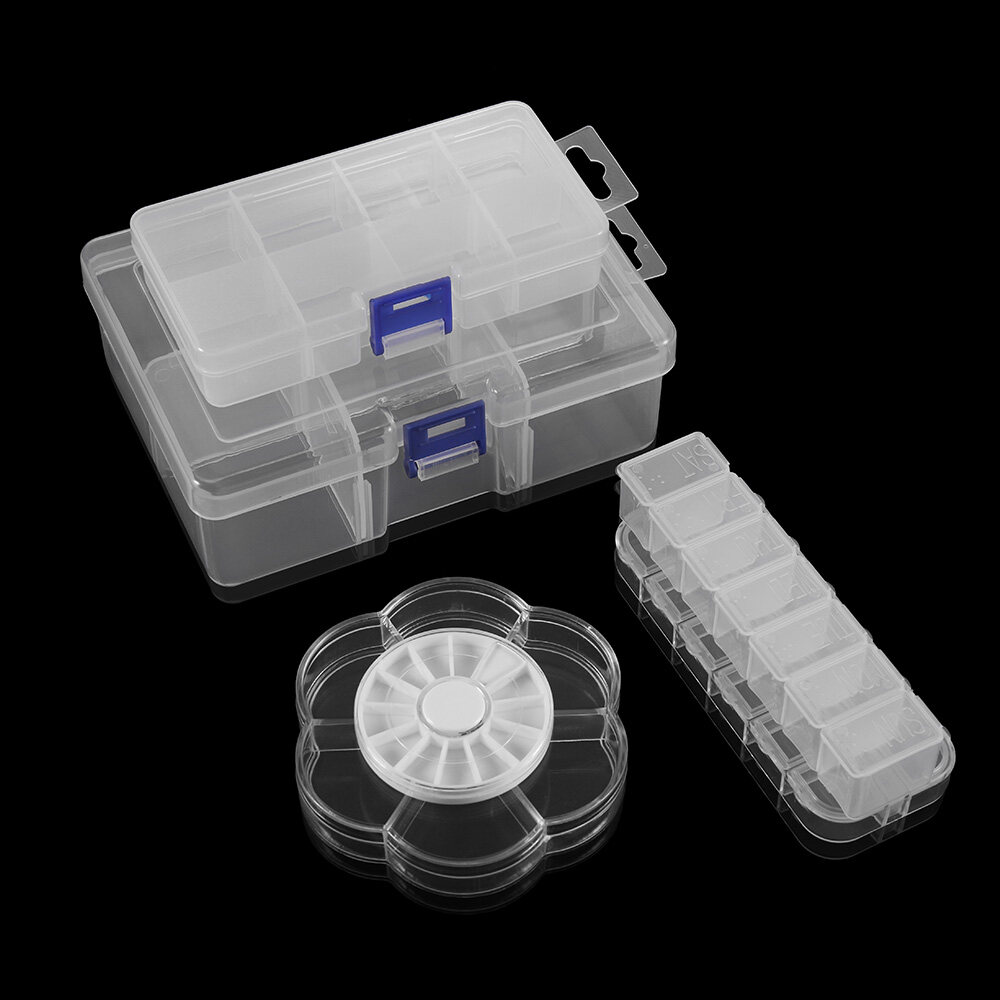 St.kunkka%201pcs%20Multi%20Style%20Storage%20Box%20Round%20Square%20Grids%20Adjustable%20Plastic%20Box%20-%20Image%202