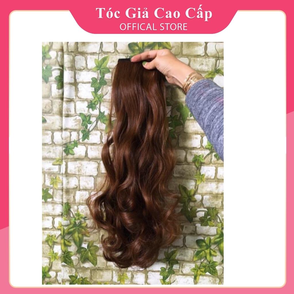 Tóc giả cột ❤️FREESHIP❤️ Tóc giả cột xoăn lọn - mã D19