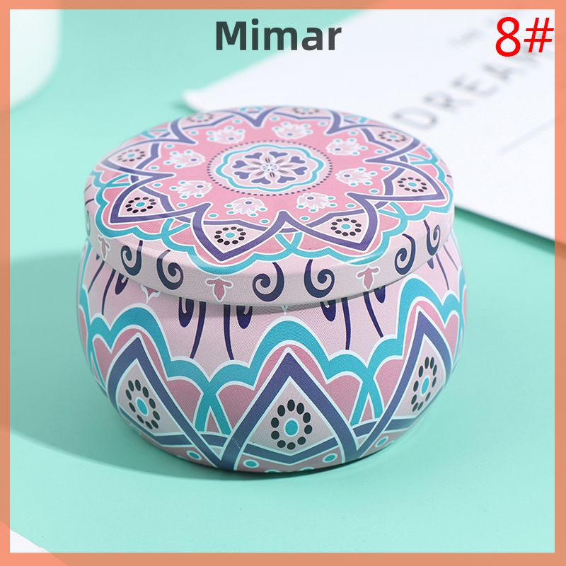 🔥🔥🔥 New Candy Box Drum-shaped Cookie Box Party Supply Tea Pot Tin Box Jewelry Box