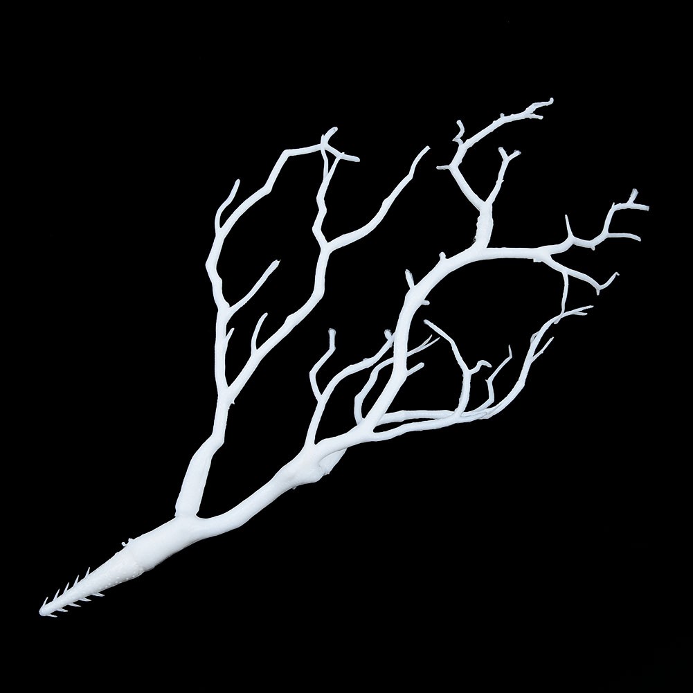 Simulation Tree Branch Dried Twig Home Wedding Decor Gift White/Green/Coffee