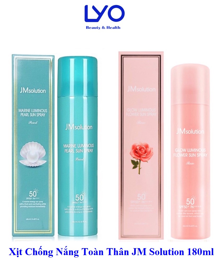 Xịt chống nắng JM Solution 180ml