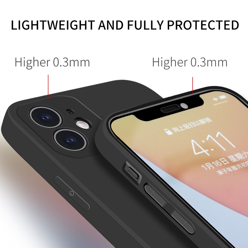 Ốp Lưng IPhone Cạnh Vuông Mẫu Bear B.reak BVC Cho Iphone6/6s/7plus/8plus/6plus/6splus/11/11pro//11promax/x-Phụ Kiện Sen
