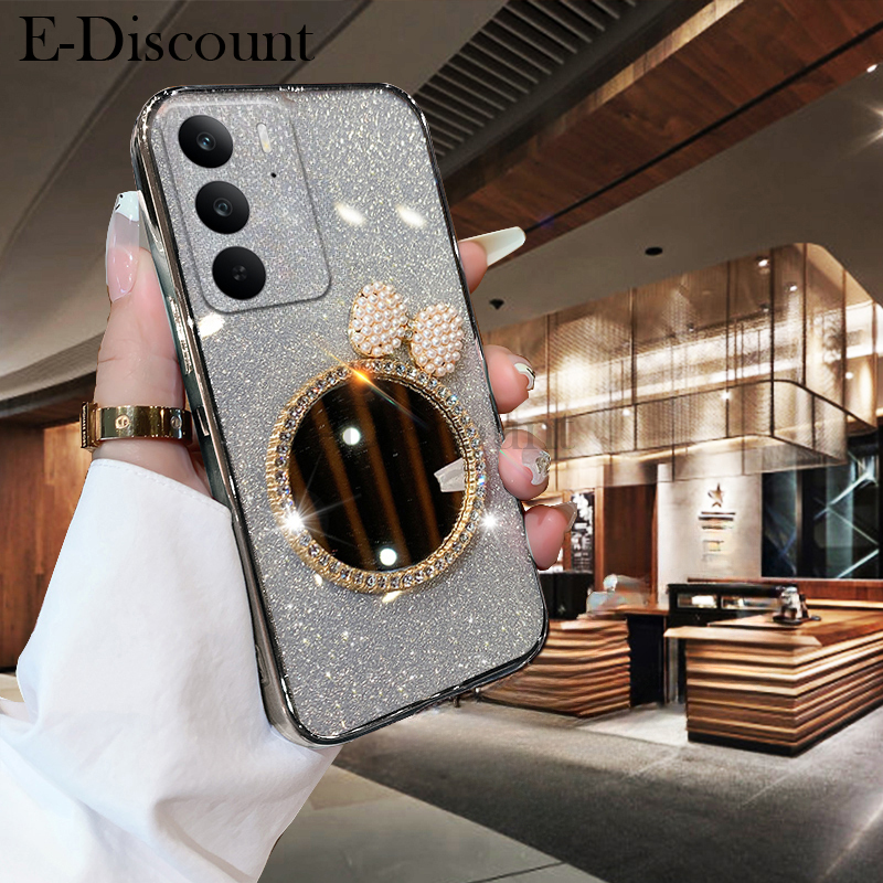 New%20Phone%20case%20Realme%20C75%20C67%20C65%20Back%20cover%20with%20Bow%20Makeup%20Mirror%20Luxury%20Shiny%20Gradient%20Clear%20Plating%20Glitter%20Girls%20Slim%20For%20Realme%20C75%20C67%20C65%20case%20-%20Image%204
