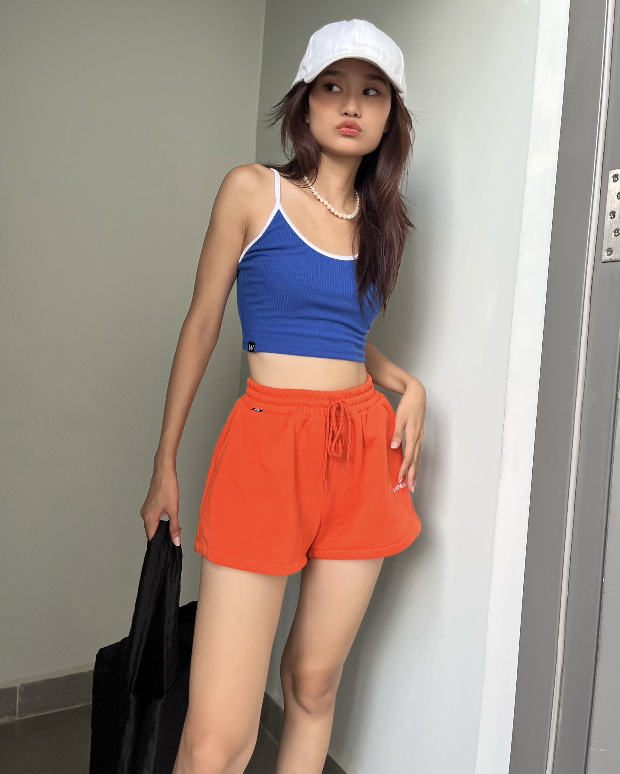 Áo Ruby Top xanh dương
