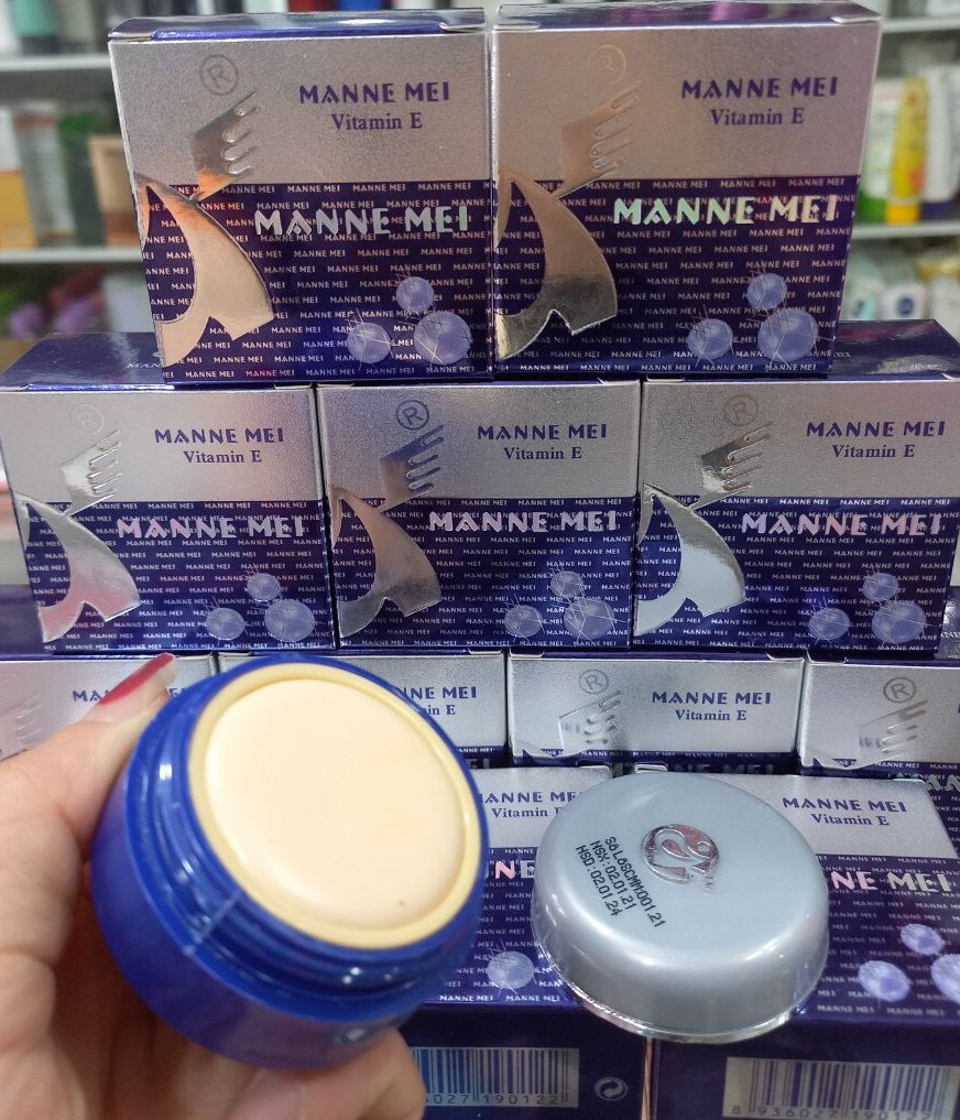 KEM DƯỠNG TRẮNG DA NGỌC TRAI VITAMIN E , C MANNE MEI 6G