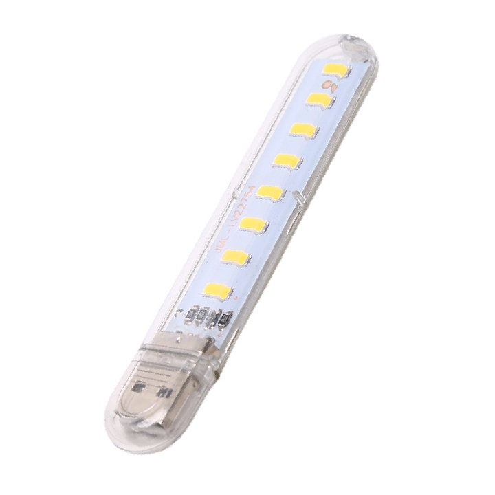 Đèn led gắn cổng usb 8 bóng siêu sáng