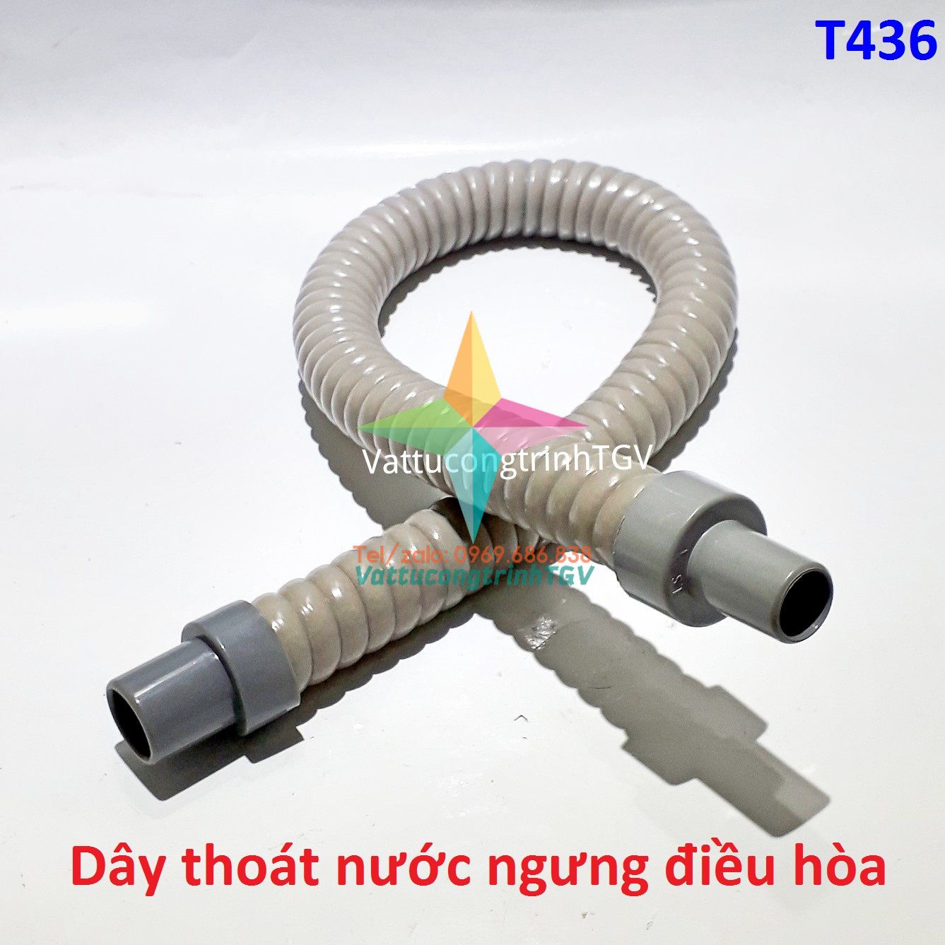 Ống thoát nước ngưng điều hòa 60cm