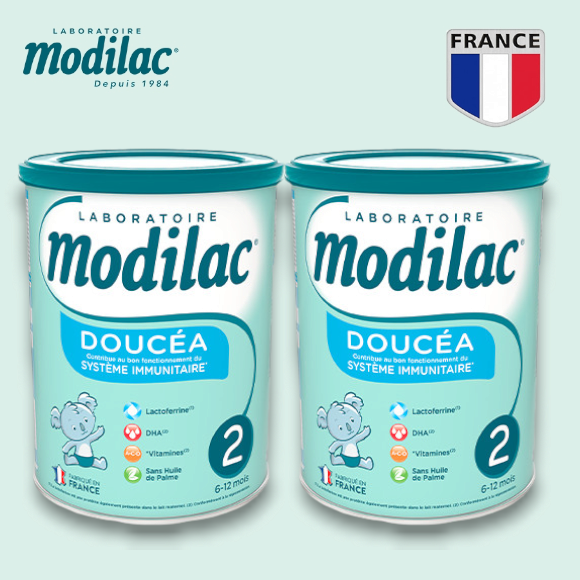 Sữa bột Modilac Pháp số 1, 2, 3 - 800g
