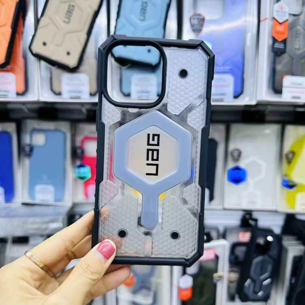 Uag pathfinder series magsafe protection case for iphone 15 pro max 15 pro 15 plus 15 14 pro max 14 pro 14 plus 14 13 pro max 13 12 pro max 12 shatter-resistant iphone case cover casing