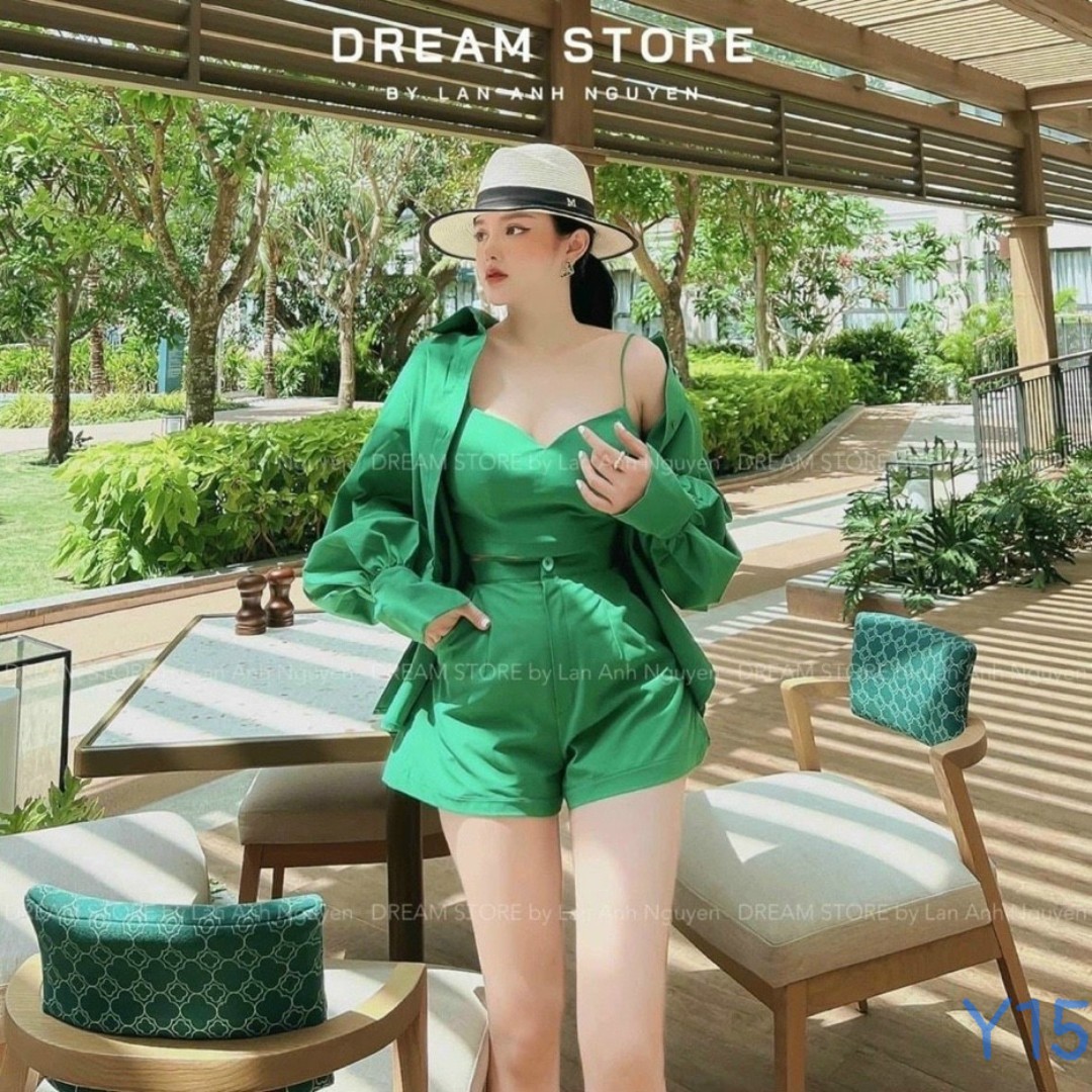 Sét 3 món kate siu đi biển đội nhóm sang chảnh cực hot g63