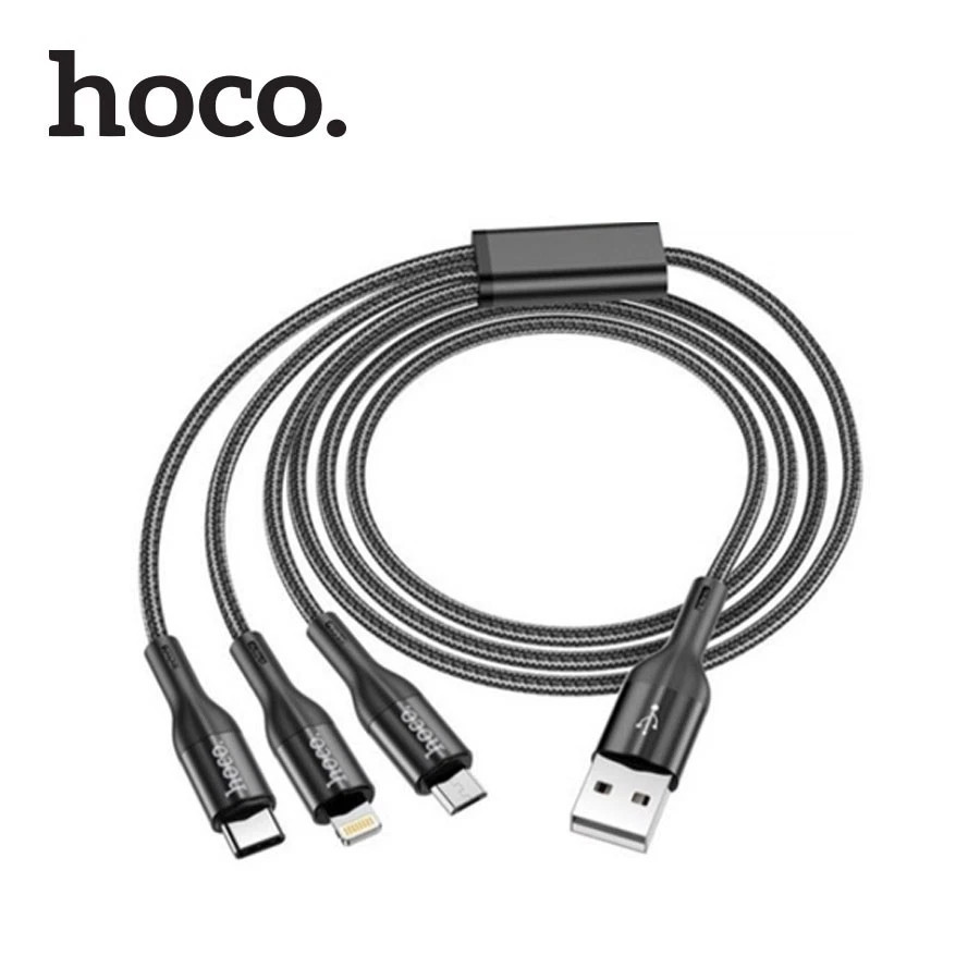 (Mới) Cáp sạc nhanh và truyền data Hoco X2 Max Flash QC3.0, max 3A, dài 1M / 2M, cổng Lightning / Type-C / Micro-USB Màu Ngẫu Nhiên