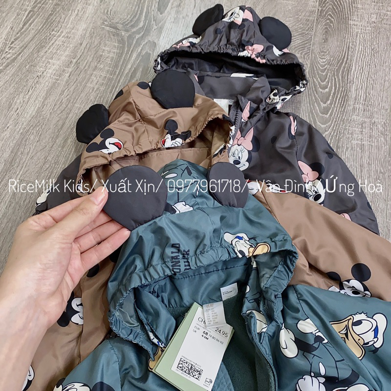 Áo khoác gió Hm xuất dư xịn