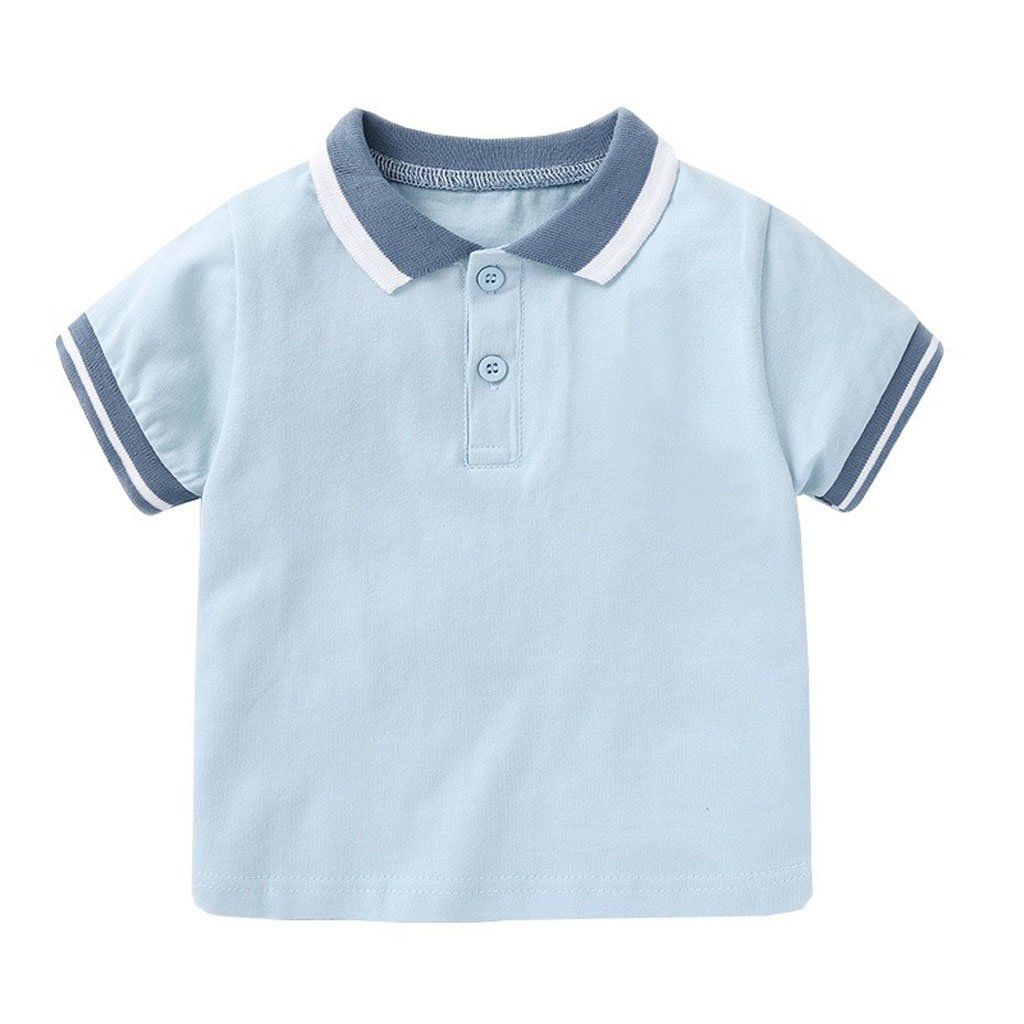 Áo PoLo Cổ Kẻ Cho Bé Trai, Áo Cộc Tay Chất Cotton Cao Cấp, Thời Trang Cho Bé Từ 10-25kg SUMOKID