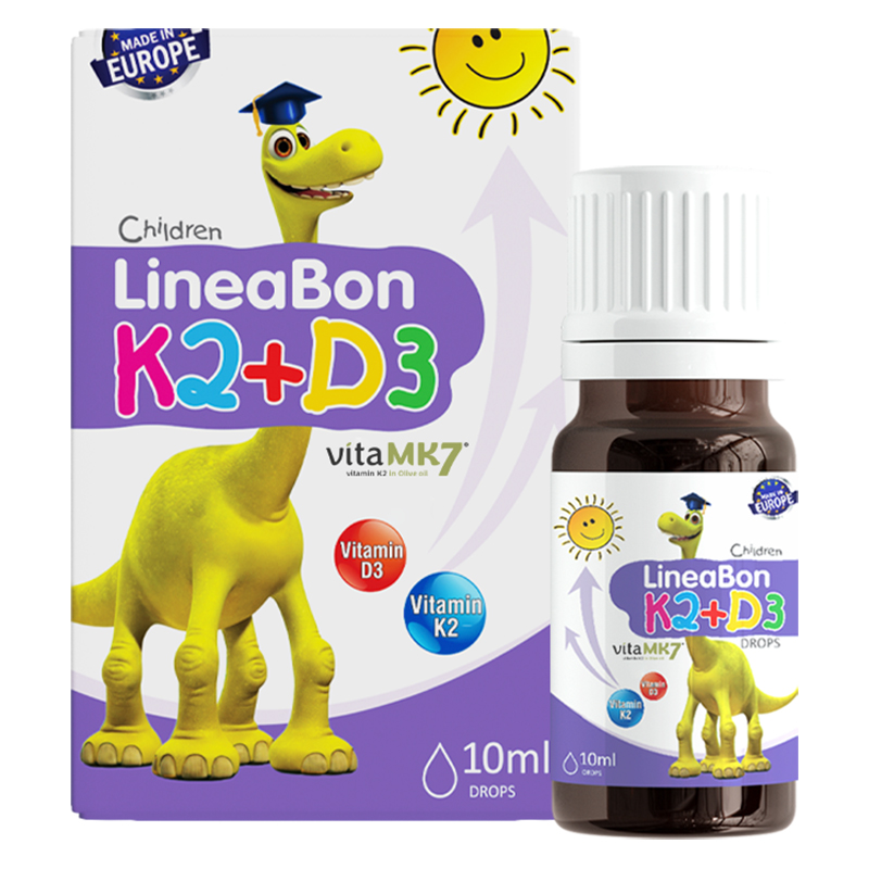LineaBon D3K2 - Vitamin giúp tăng chiều cao, hỗ trợ trẻ thấp còi
