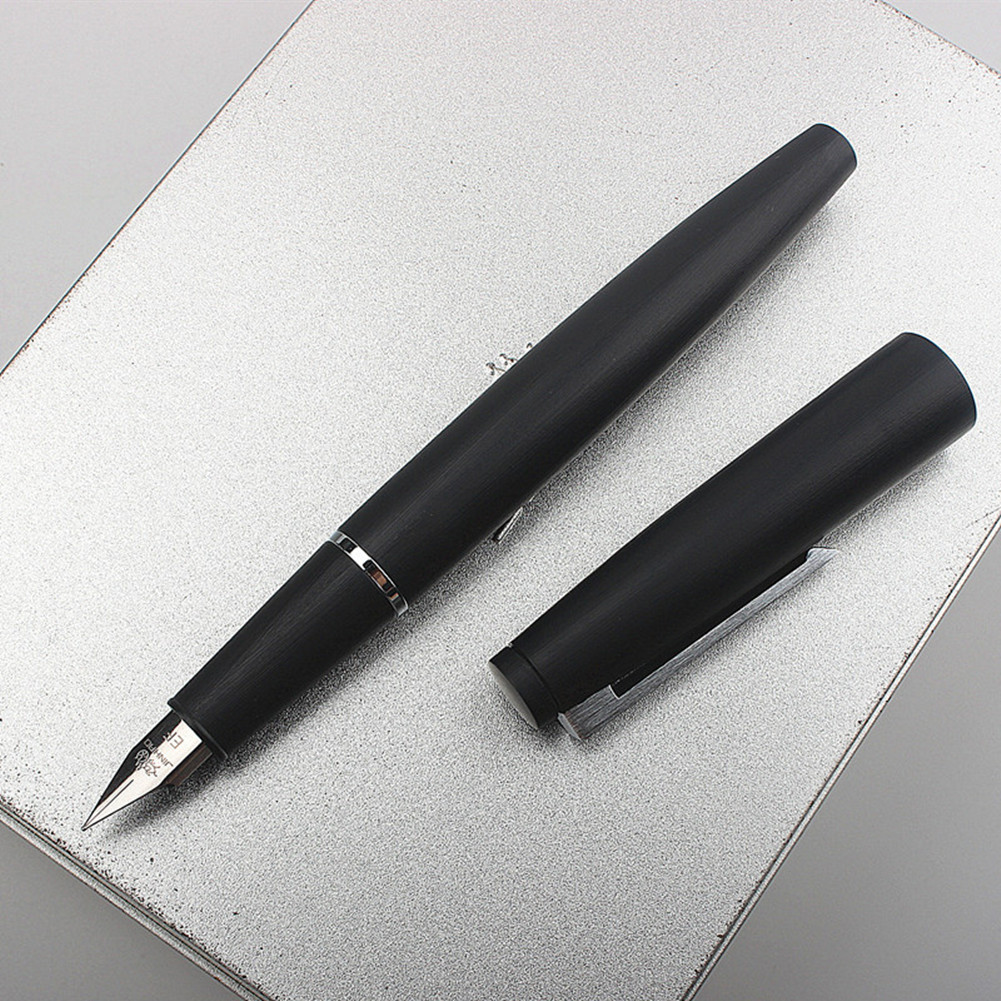 New jinhao 80 fiber black fountain pen iridium nib rotary sucking ink pen gift