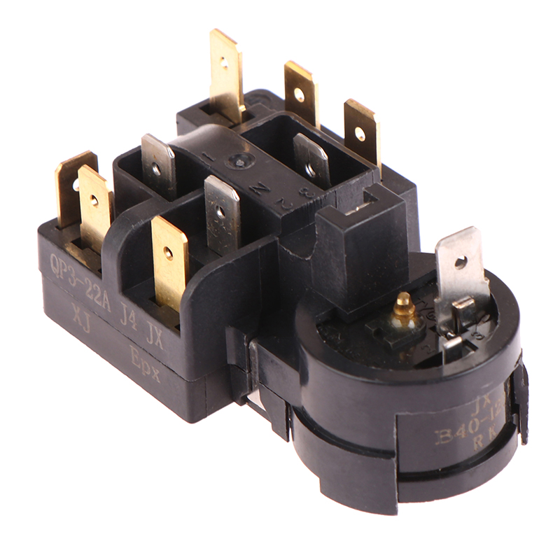 [TM Store]💖[HOT SALE]🎈🎈 Refrigerator Freezer Compressor Replacement Parts QP3-12A PTC Starter Relay And Overload Protector For Haier Fridge