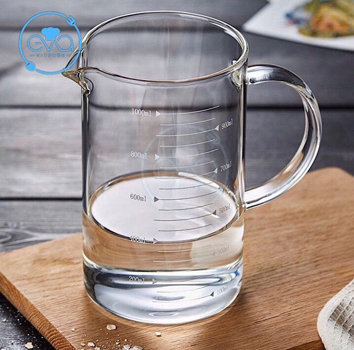Ly Thuỷ Tinh Chia Vạch Đo Lường 1000 Ml