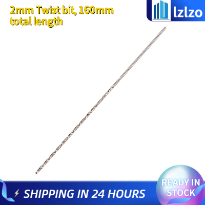 New 2mm Extra Long 160mm HSS Twist Straigth Shank Auger Drill Bit Tool