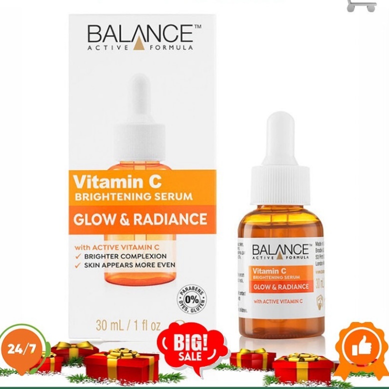 Serum Sáng Da, Mờ Thâm Balance Active Formula Vitamin C Brightening 30ml