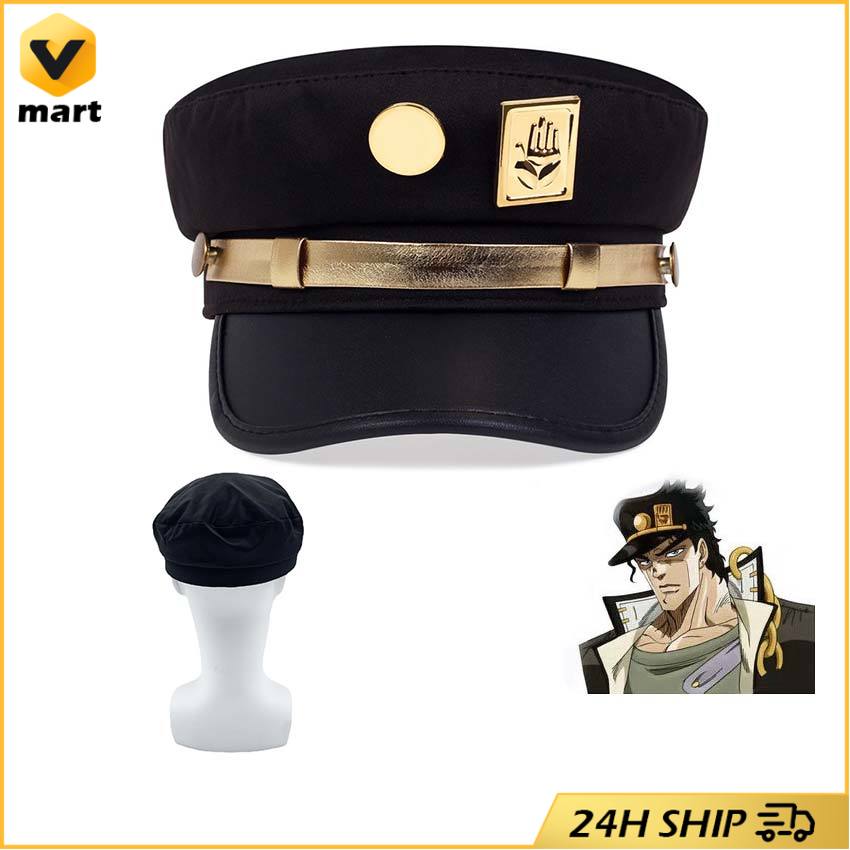 Bizarre Adventure Roblox Rostar Hat Jotaro Hat Hair Jjba Hat Jjba