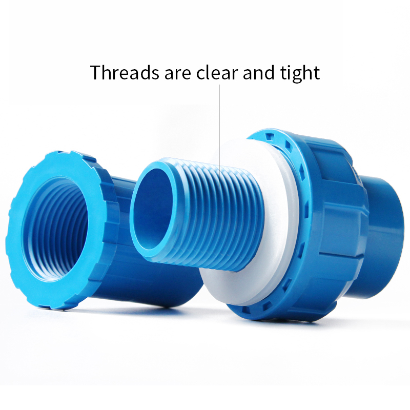 20-50mm Pvc Drainage Connector Straight Aquarium Fish Water Inlet ...