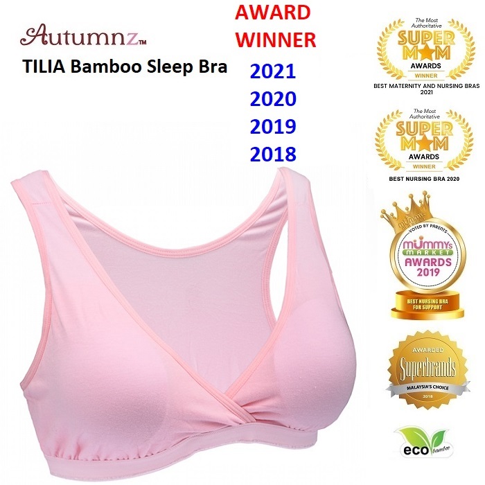 Autumnz Tilia Bamboo Sleep Bra (With removable cup padding)
