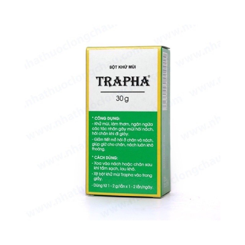 Bột khử mùi hôi chân giày - Trapha