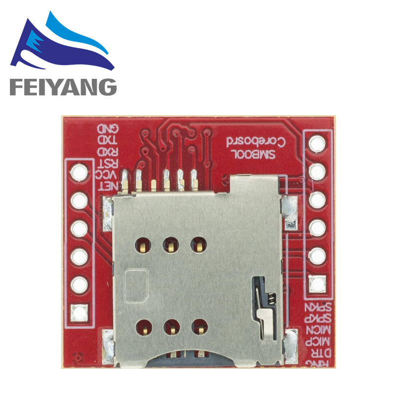 【Eco-friendly】 Smallest SIM800L Module MicroSIM Card Core BOard Quad ...