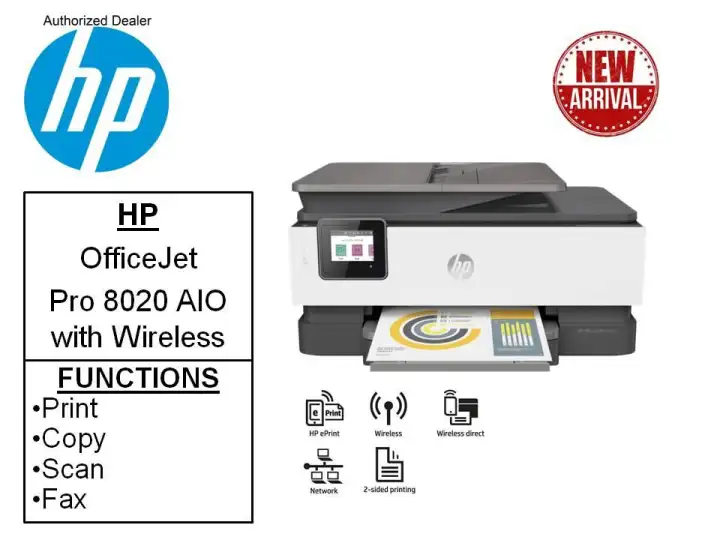 hp officejet pro 8020 wireless setup