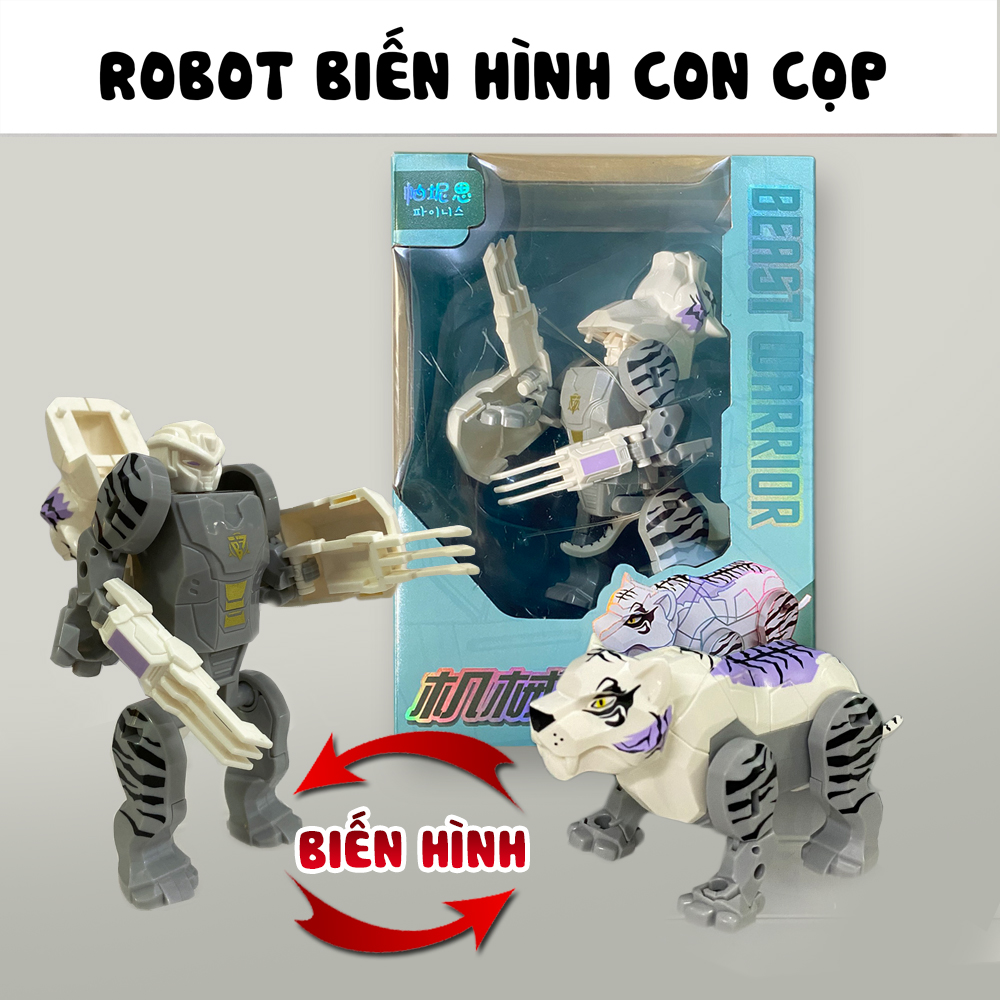 [HCM]Đồ chơi trẻ em - Đồ chơi robot siêu nhân biến hình quà tặng cho bé - Diệp Linh