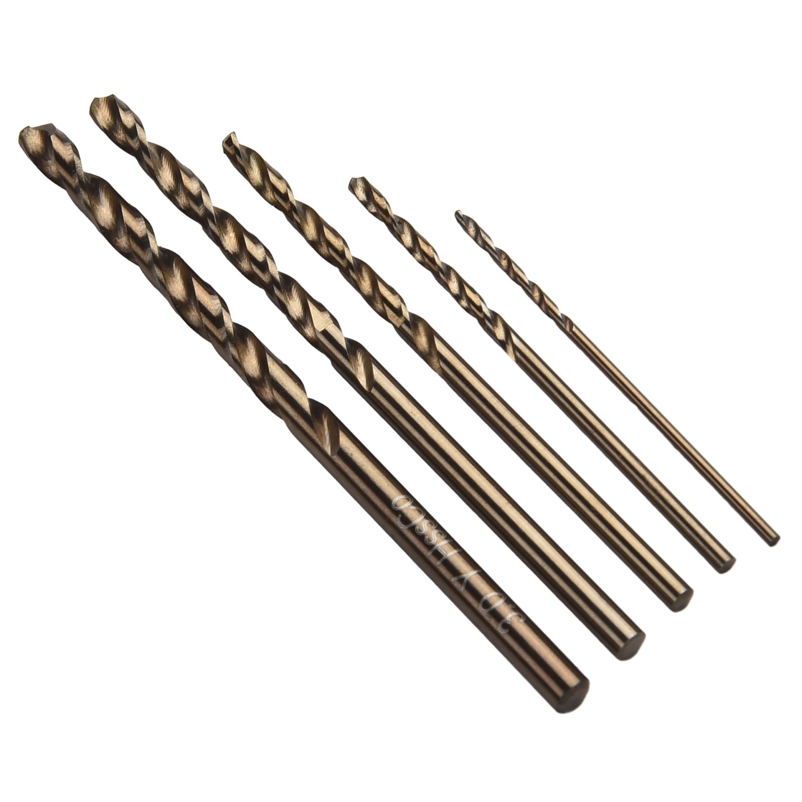 【specialthing】 1-3mm Cobalt Drill Bit 5pcs Per Set Handheld High Quality 5pcs Per Set 【Ready Stock】