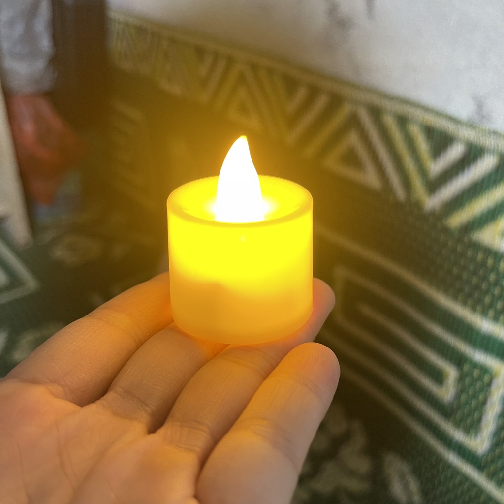 Nến điện tử mini,Nến tealight-nến sinh nhật <Kèm sẵn pin>