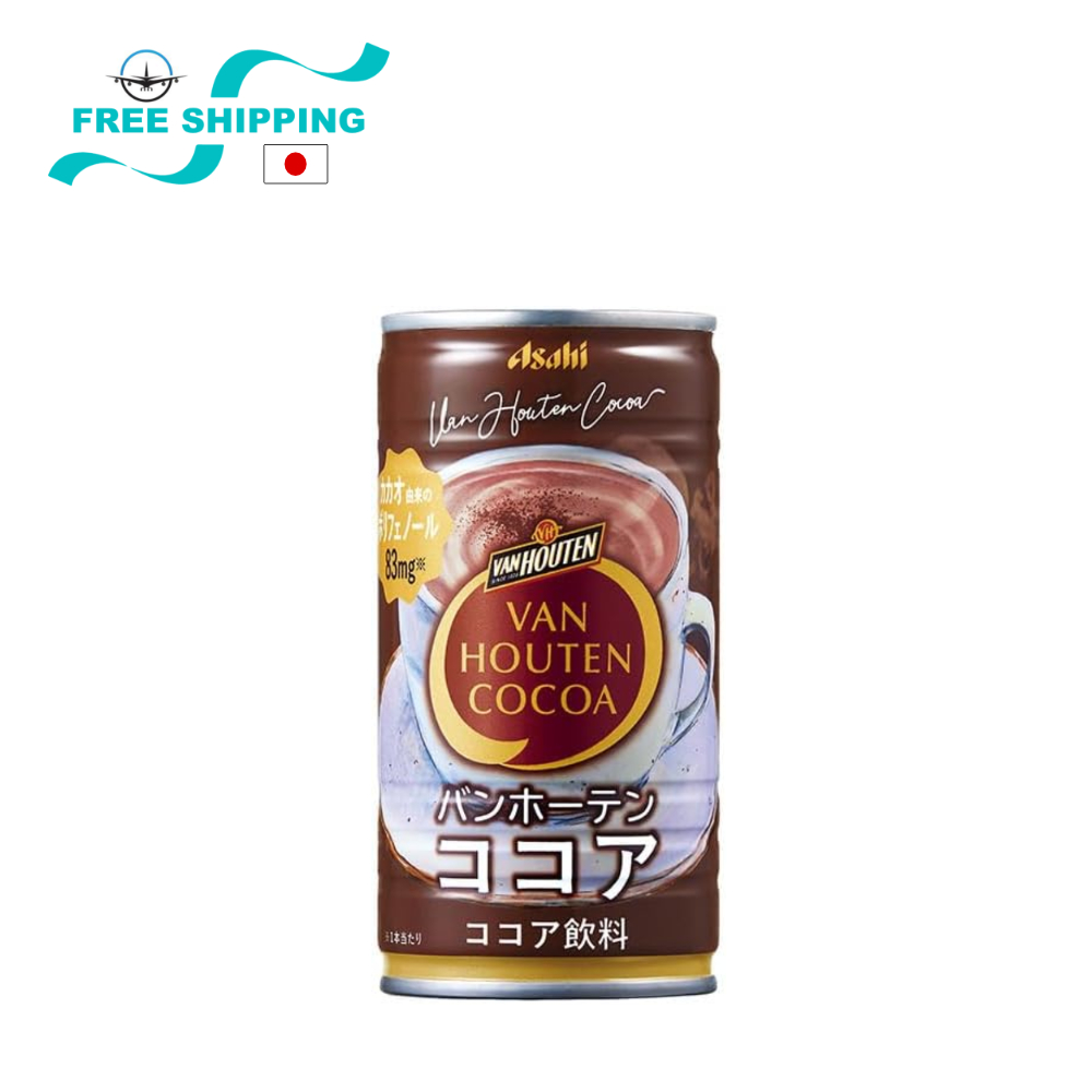 ASAHI Van Houten Cocoa 185g x 30 cans | Lazada Singapore