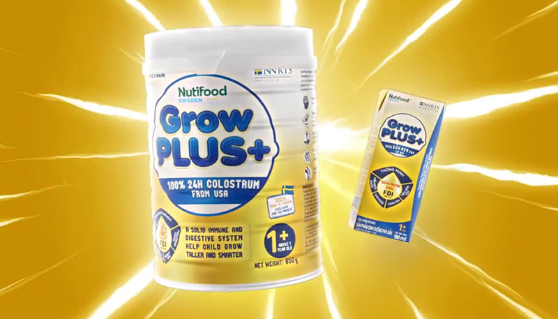 Sữa Grow Plus Vàng 1+