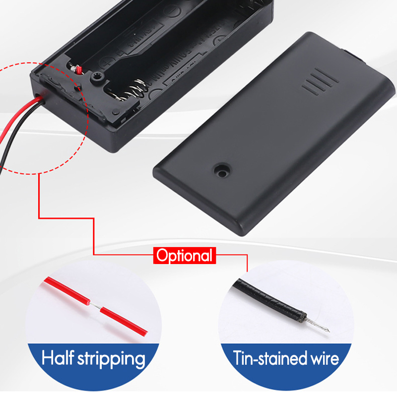 2%203%204%20Slots%20Aa%20Aaa%20Diy%20Holder%20Storage%20Case%20Box%20With%20Switchcover%20For%2018650%20Aa%20Standard%20Container%20-%20Image%205