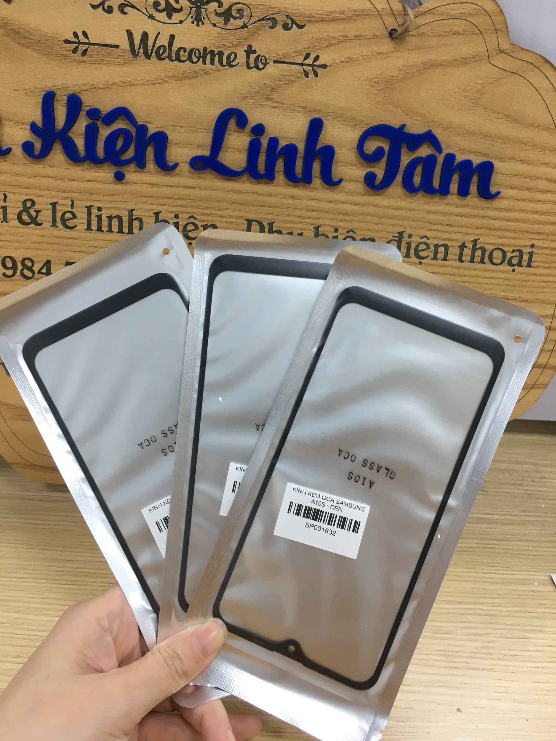 Kính ép OCA SamSung A10S - Thay mới