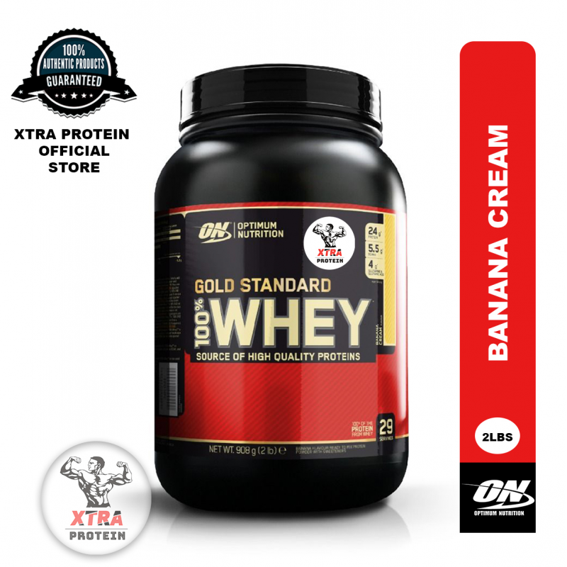 Optimum Nutrition Gold Standard Whey (2 lb) Banana Cream Lazada Singapore