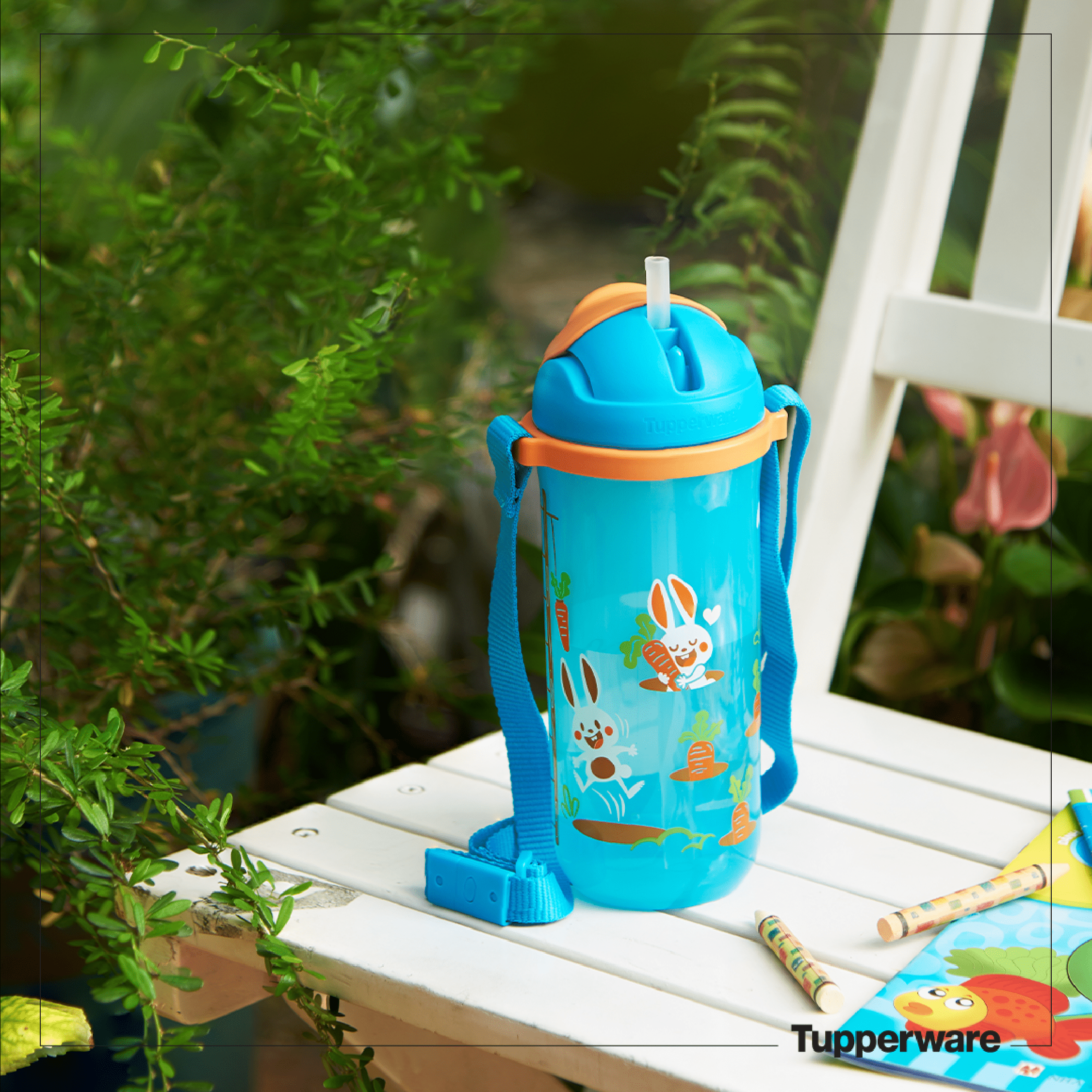 Bình Nước Kids (có ống hút) 500ml - Tupperware