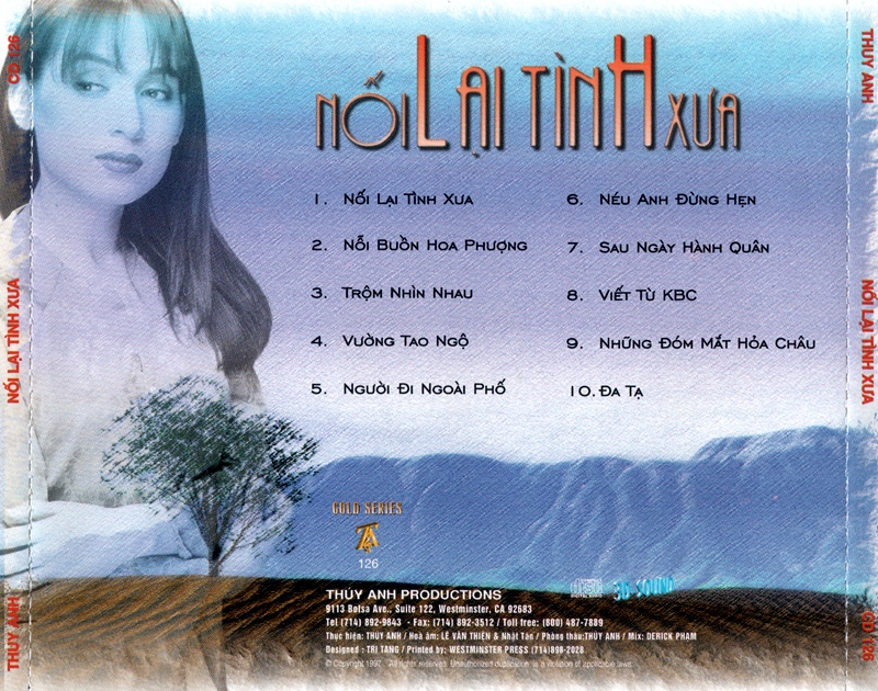Thúy Anh CD126 - Nối Lại Tình Xưa - Phi Nhung