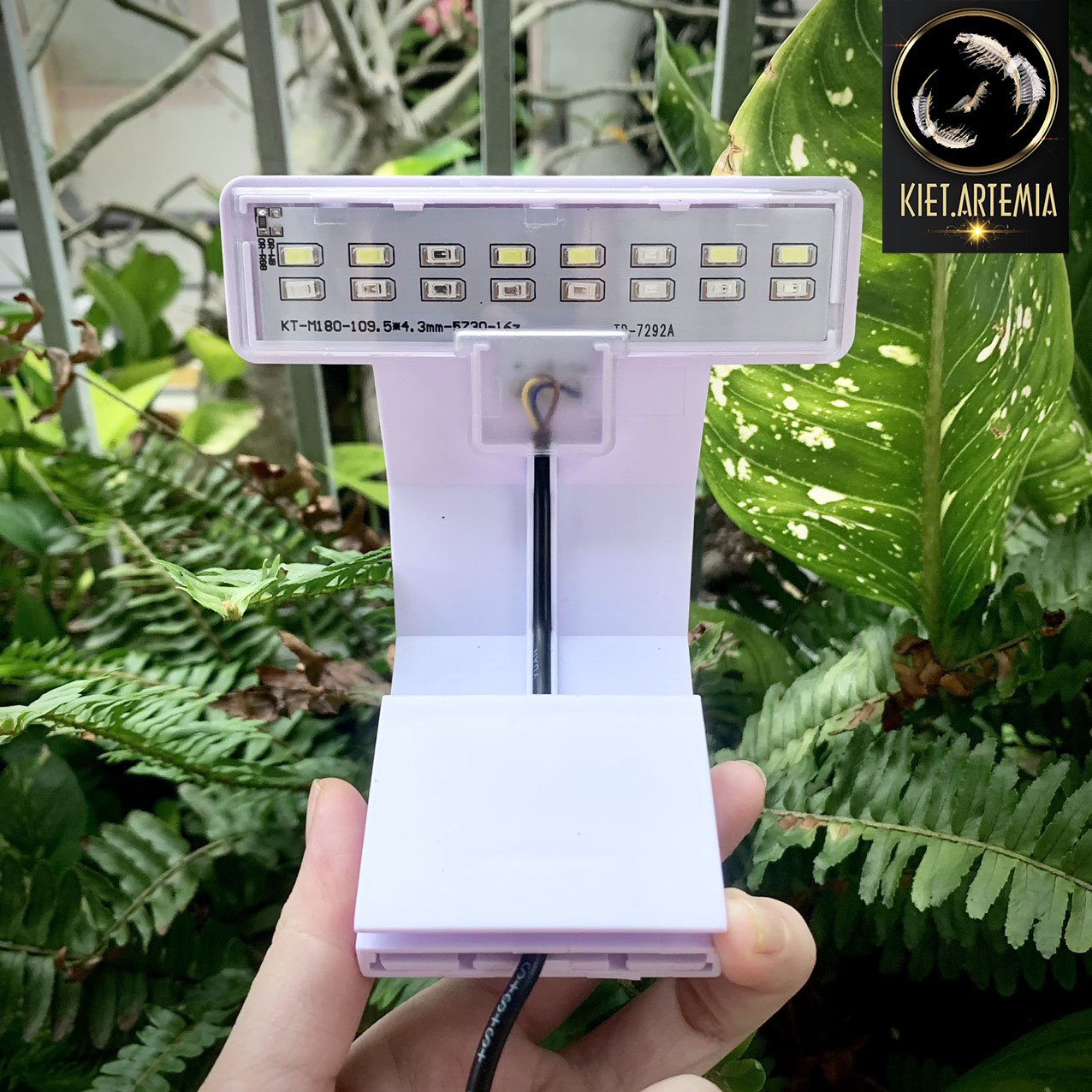 Đèn led kẹp hồ cá dùng cho hồ cá thủy sinh