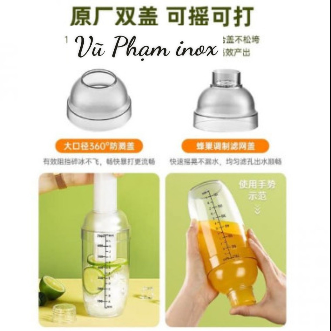 BỘ DỤNG CỤ PHA TRÀ CHANH