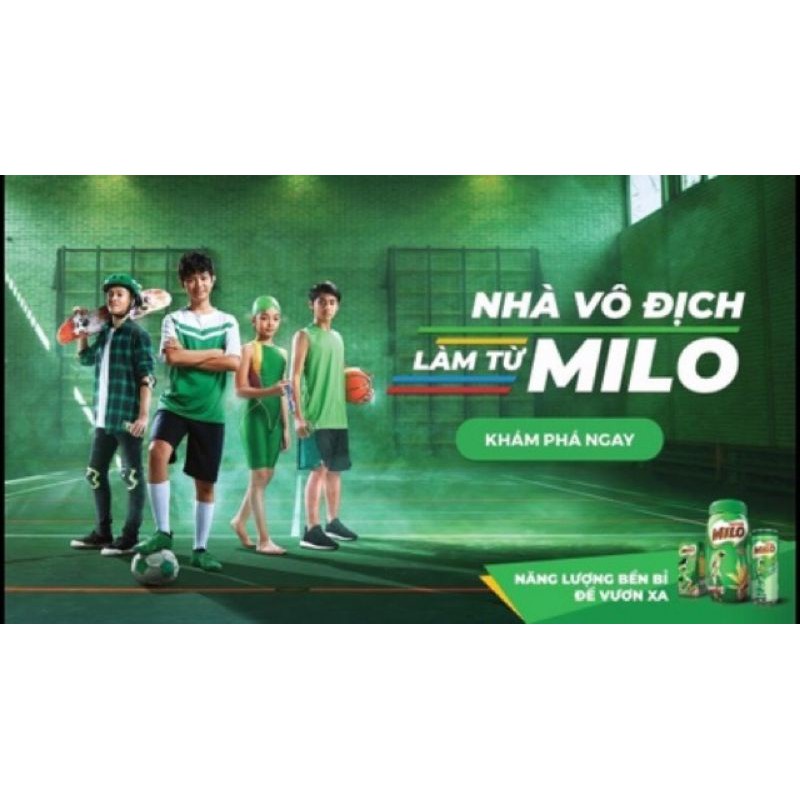 Thùng Sữa Milo 48 hộp x 110ml  DATE MỚI