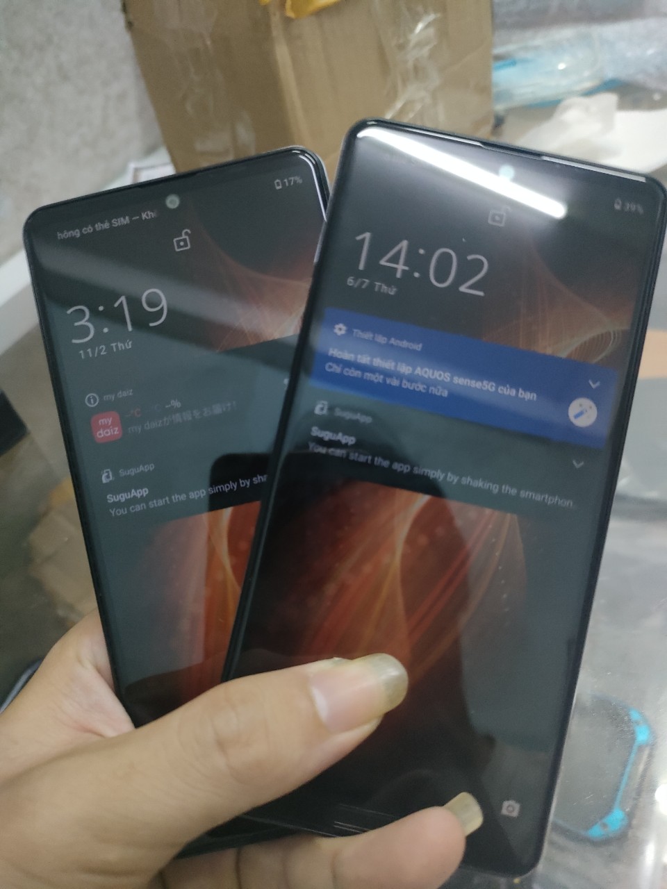 (Máy Đẹp - Chơi Tết) Điện Thoại Sharp Aquos Sense 6 (Mạng 5G) Đến Từ Nhật Bản (Chống Nước) - Máy Mới 97%-98%